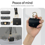 Spigen Cyrill Mini Bag dėklas AirPods 4 – juodas