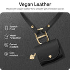 Spigen Cyrill Mini Bag dėklas AirPods 4 – juodas