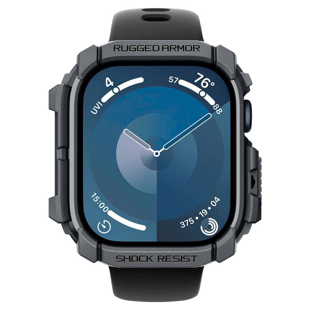 Spigen Rugged Armor Pro dirželis Apple Watch 10 46 mm – pilkas