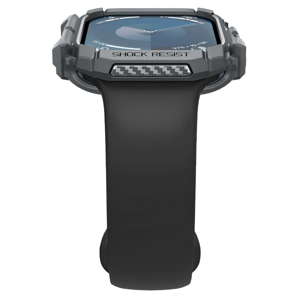 Spigen Rugged Armor Pro dirželis Apple Watch 10 46 mm – pilkas