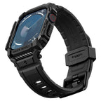 Spigen Rugged Armor dėklas Apple Watch 10 46mm – juodas -- Apple Watch 10 (46mm)