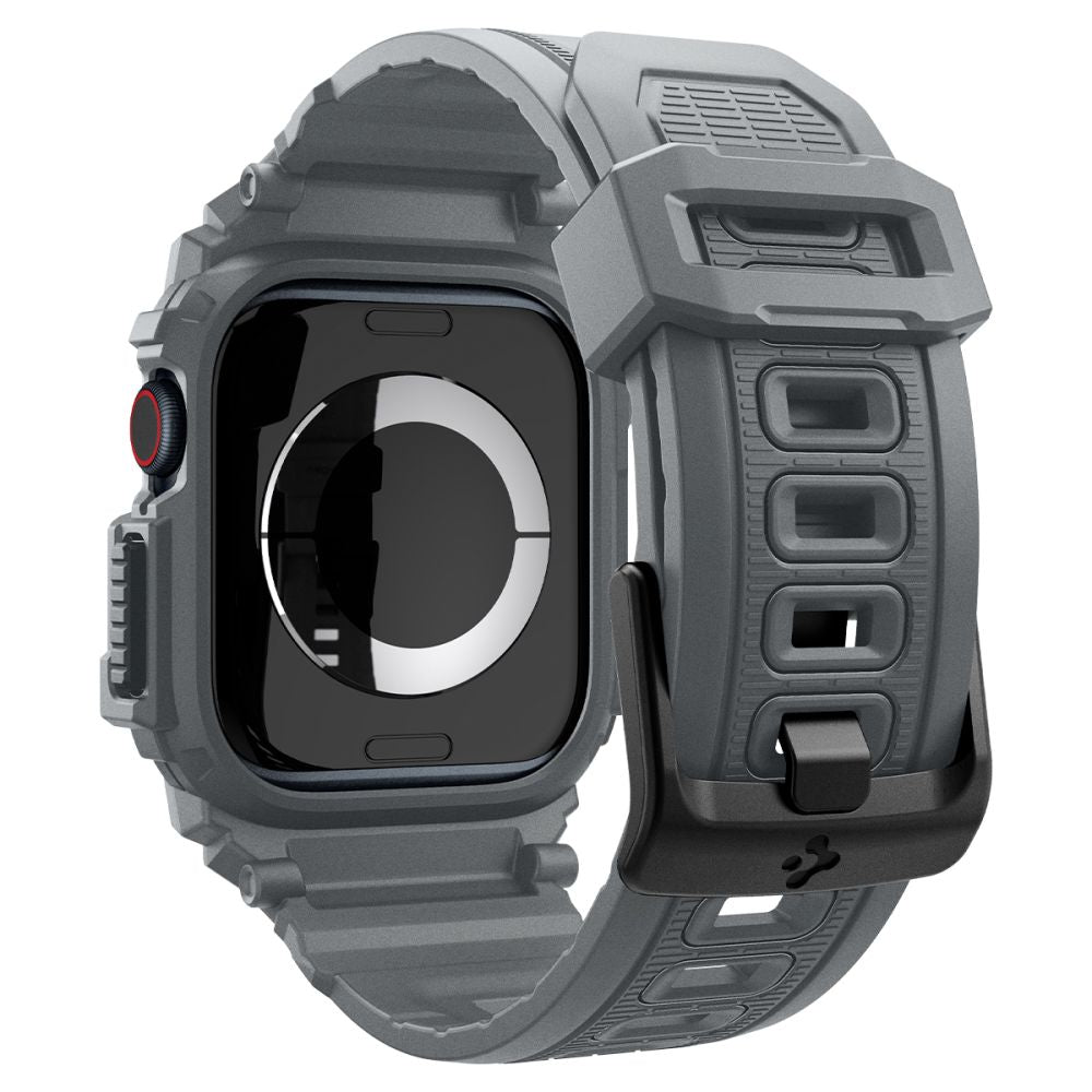 Spigen Rugged Armor Pro dirželis Apple Watch 10 46 mm – pilkas