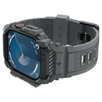 Spigen Rugged Armor Pro dirželis Apple Watch 10 46 mm – pilkas