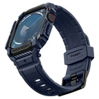 Spigen Rugged Armor "Pro" Apple Watch Strap 46mm - mėlynas