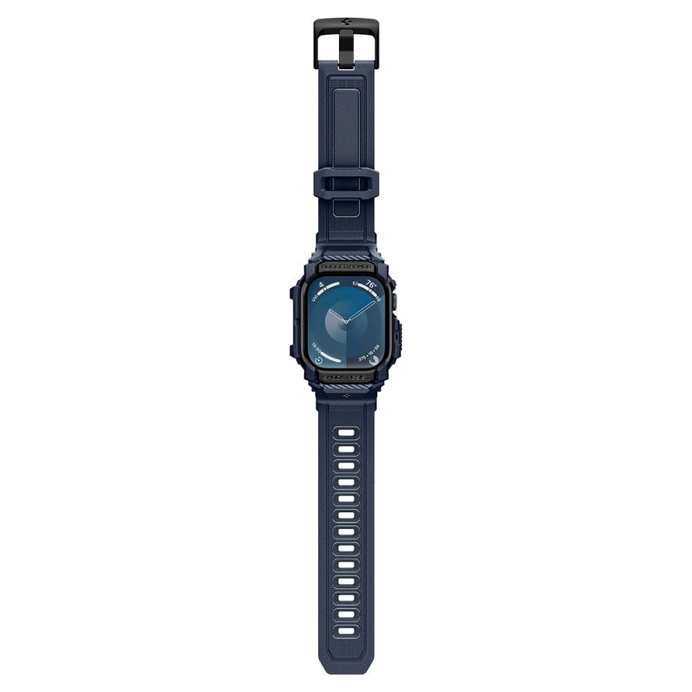 Spigen Rugged Armor "Pro" Apple Watch Strap 46mm - mėlynas