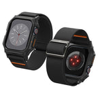 Spigen Lite Fit "PRO" dirželis Apple Watch 10 42mm - juodas