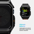 Spigen Lite Fit "PRO" dirželis Apple Watch 10 42mm - juodas