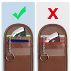 Tech-Protect KLR100 RFID dėklas raktams – rudas -- Others