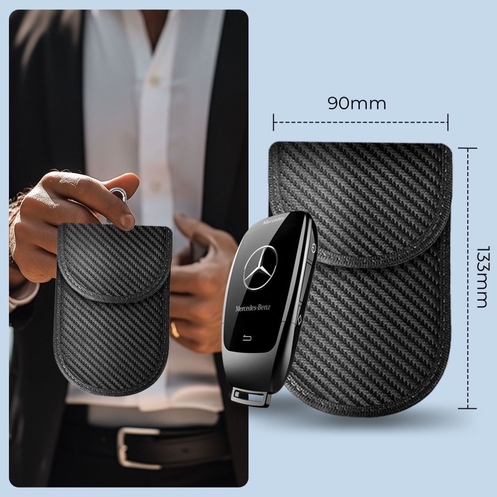 Tech-Protect KLR100 RFID dėklas automobilio raktams – juodas -- Others