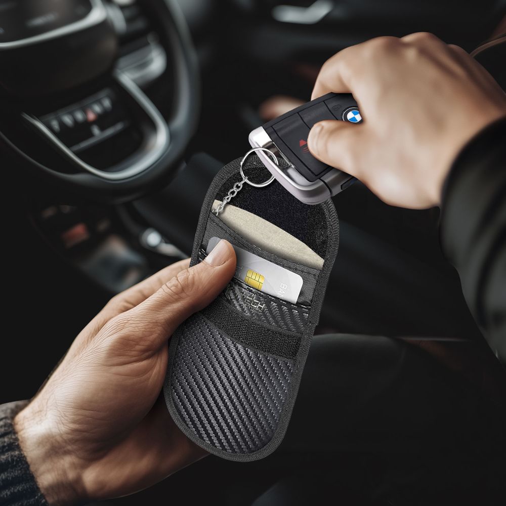 Tech-Protect KLR100 RFID dėklas automobilio raktams – juodas -- Others