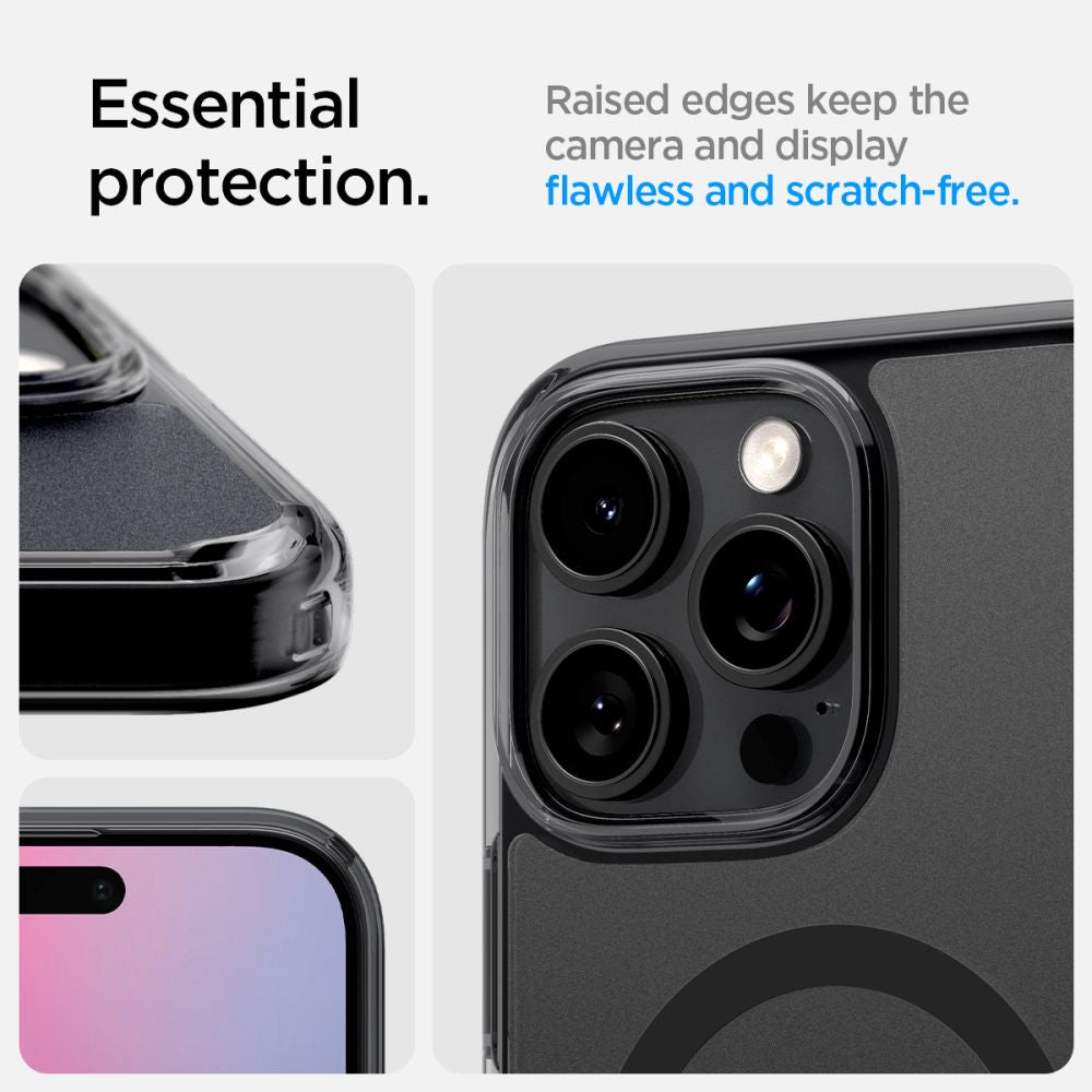 Spigen Ultra Hybrid „T“ MagSafe dėklas iPhone 16 Pro Max – juodas