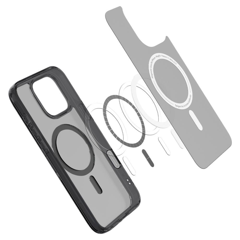 Spigen Ultra Hybrid „T“ MagSafe dėklas iPhone 16 Pro Max – juodas
