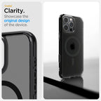 Spigen Ultra Hybrid „T“ MagSafe dėklas iPhone 16 Pro Max – juodas