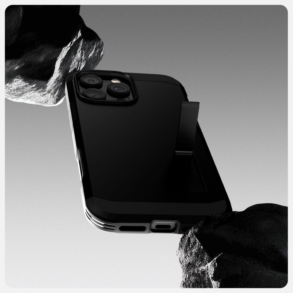 Spigen Tough Armor T MagSafe dėklas iPhone 16 Pro Max – juodas
