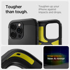 Spigen Tough Armor T MagSafe dėklas iPhone 16 Pro Max – juodas