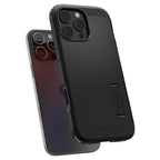 Spigen Tough Armor T MagSafe dėklas iPhone 16 Pro Max – juodas