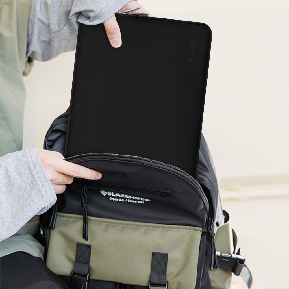 Tech-Protect Neoslim 13-14" nešiojamojo kompiuterio krepšys – juodas -- Laptop Bags
