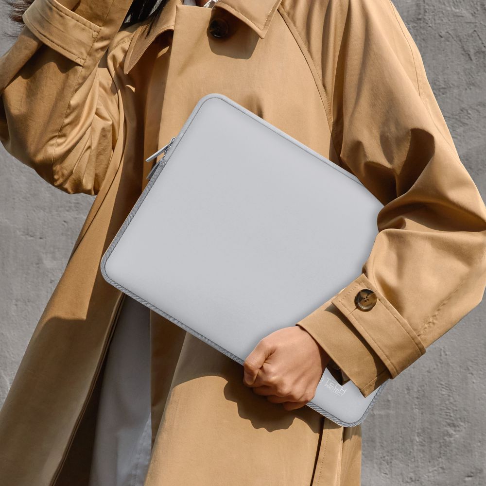 Tech-Protect Neoslim 13-14" nešiojamojo kompiuterio krepšys – pilkas -- Laptop Bags