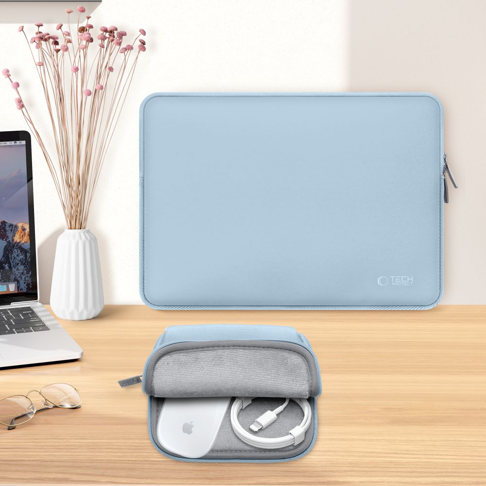 Tech-Protect Neoslim 13-14" nešiojamojo kompiuterio krepšys – mėlynas -- Laptop Bags