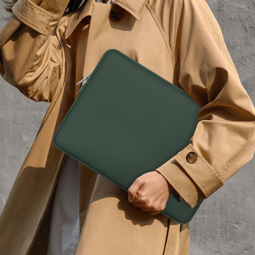Tech-Protect Neoslim 13-14" nešiojamojo kompiuterio krepšys - žalias -- Laptop Bags
