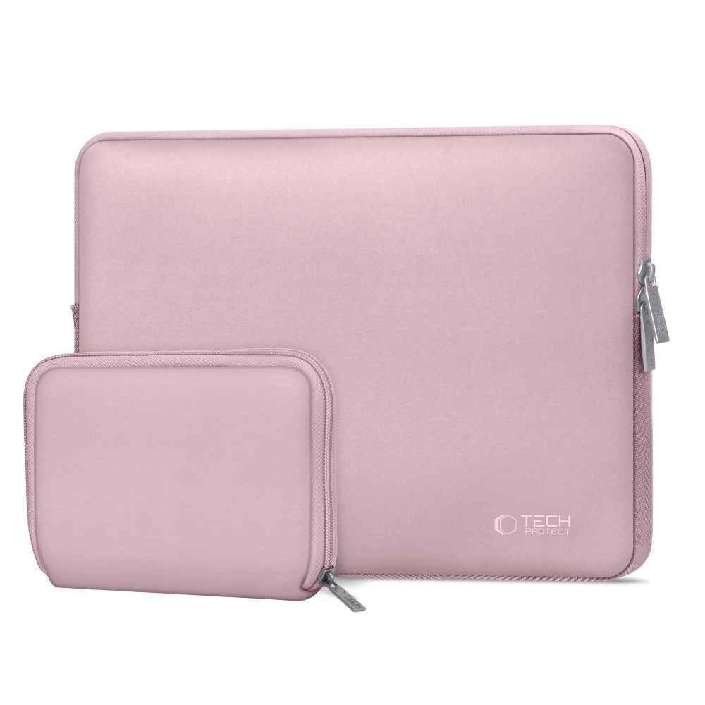 Tech-Protect Neoslim 15-16" nešiojamojo kompiuterio krepšys - rožinis -- Laptop Bags