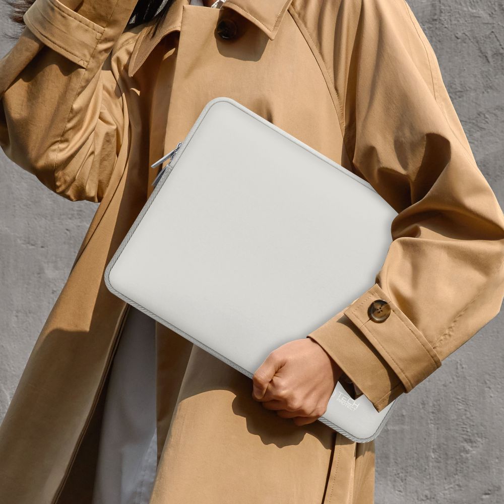 Tech-Protect Neoslim 15-16" nešiojamojo kompiuterio krepšys - pilkas -- Laptop Bags