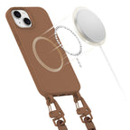 Tech-Protect MagNecklace MagSafe dėklas iPhone 13 – rudas -- iPhone 13