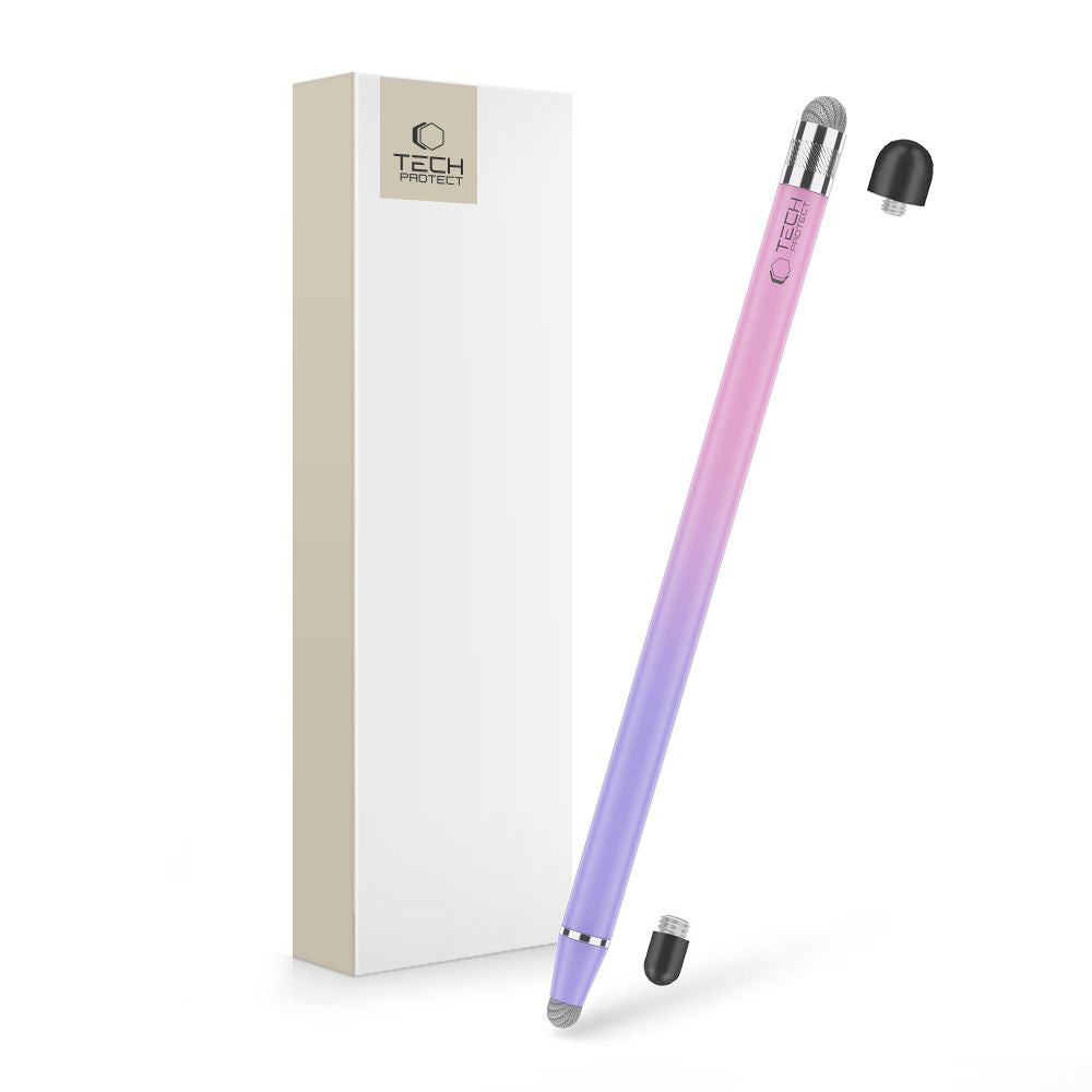 Tech-Protect USP100 4-TIP Touch Stylus Pasyvus rašiklis – violetinė -- Stylus Pens