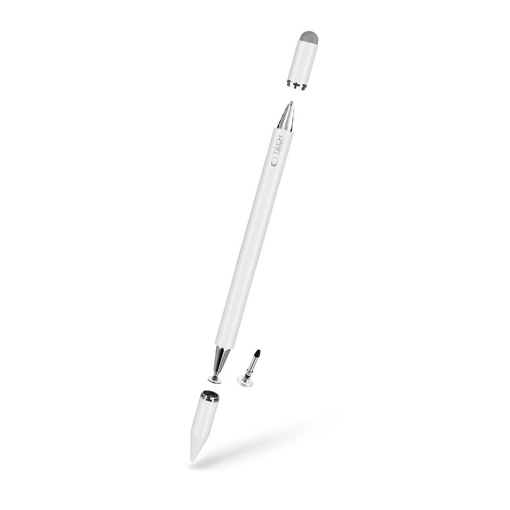 Tech-Protect USP200 3-TIP Stylus Passive Pen – baltas -- Stylus Pens