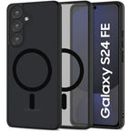 Magnetinis MagSafe dėklas Samsung Galaxy S24 FE – juodas -- Samsung Galaxy S24 FE