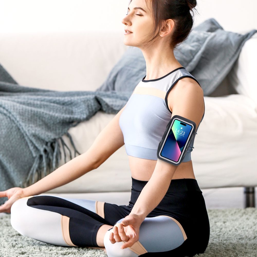 Tech-Protect M4 sportinė telefono raištinė ant rankos – juoda -- Others
