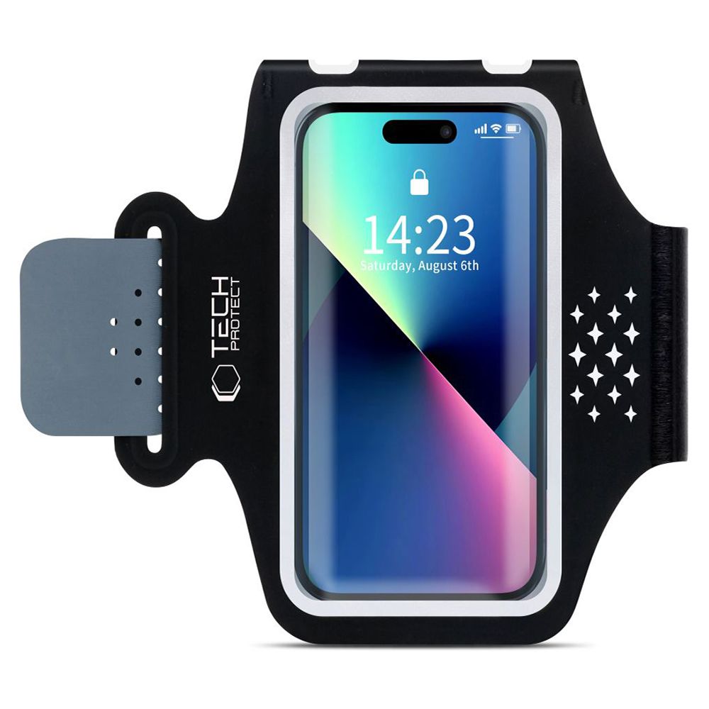 Tech-Protect M5 sportinis dėklas ant rankos – juodas -- Cell phone cases and covers