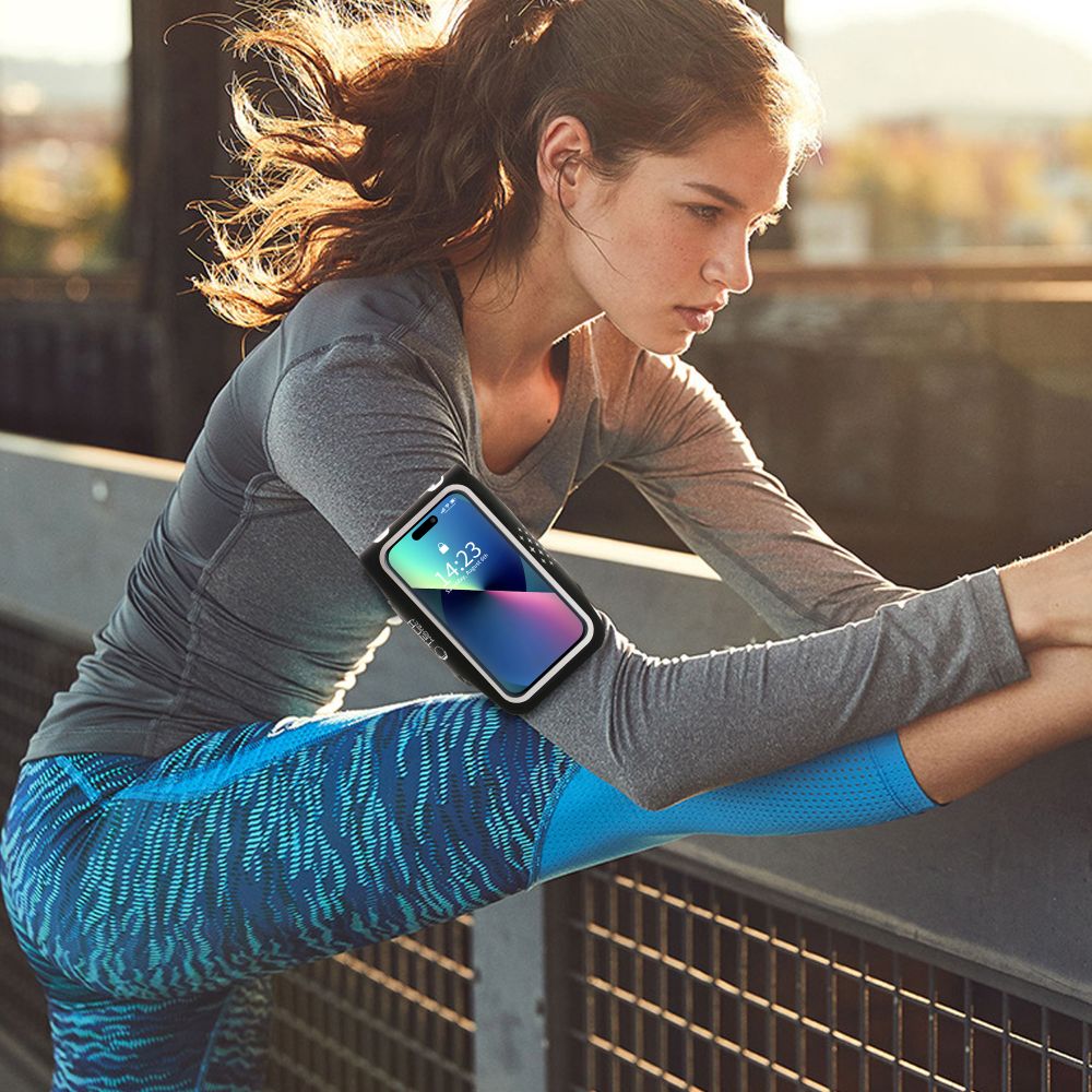 Tech-Protect M5 sportinis dėklas ant rankos – juodas -- Cell phone cases and covers