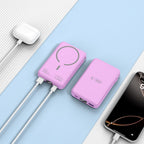 Tech-Protect išorinė baterija PB31 MagSafe 10000mAH - violetinė -- Powerbanks