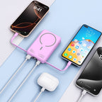 Tech-Protect išorinė baterija PB31 MagSafe 10000mAH - violetinė -- Powerbanks