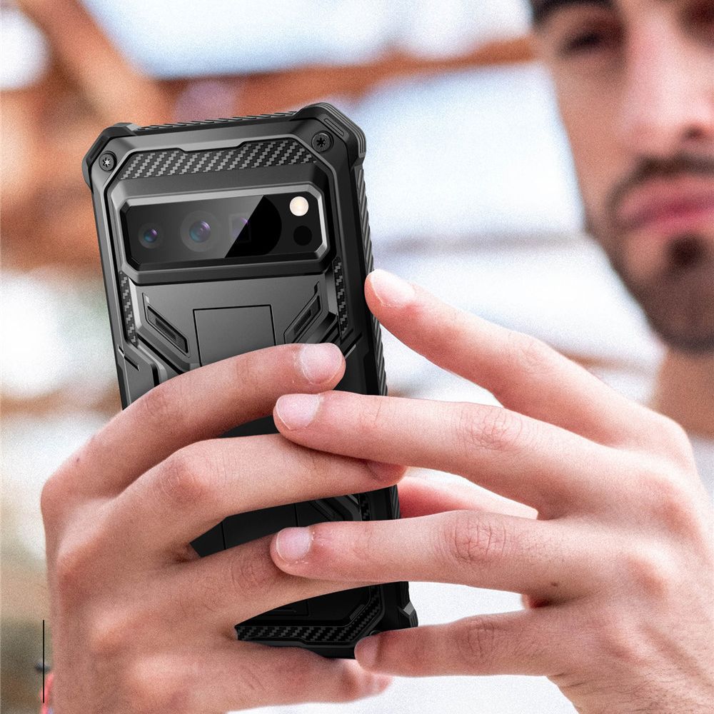 Supcase ArmorBox šarvuotas dėklas Google Pixel 9 Pro XL – juodas