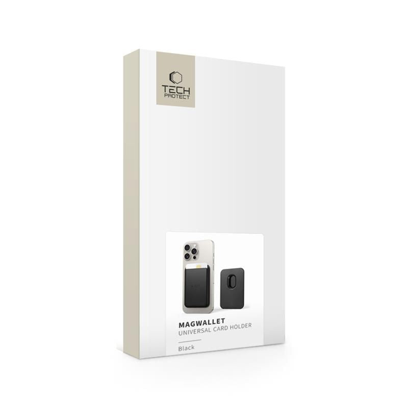 Tech-Protect MagSafe MagWallet kortelių dėklas – juodas -- Others
