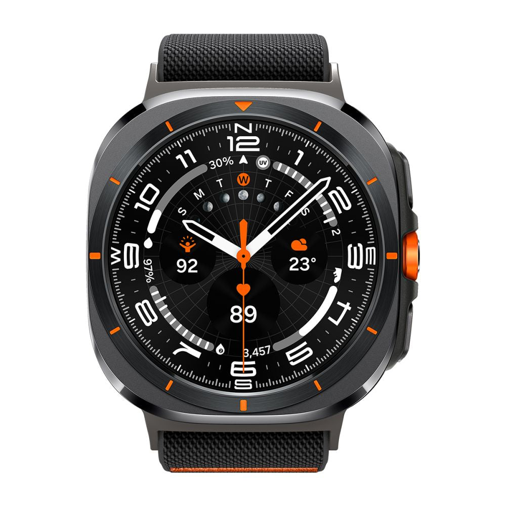 „Spigen Fit Lite“ dirželis, skirtas Galaxy Watch Ultra 47 mm – juodas
