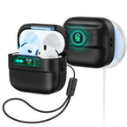 Dėklas ESR Pulse HaloLock MagSafe, skirtas AirPods 4 - juodas -- AirPods 4