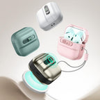 Dėklas ESR Pulse HaloLock MagSafe, skirtas AirPods 4 - juodas -- AirPods 4