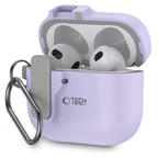 Tech-Protect Slim Hook dėklas AirPods 4 – violetinis -- AirPods 4