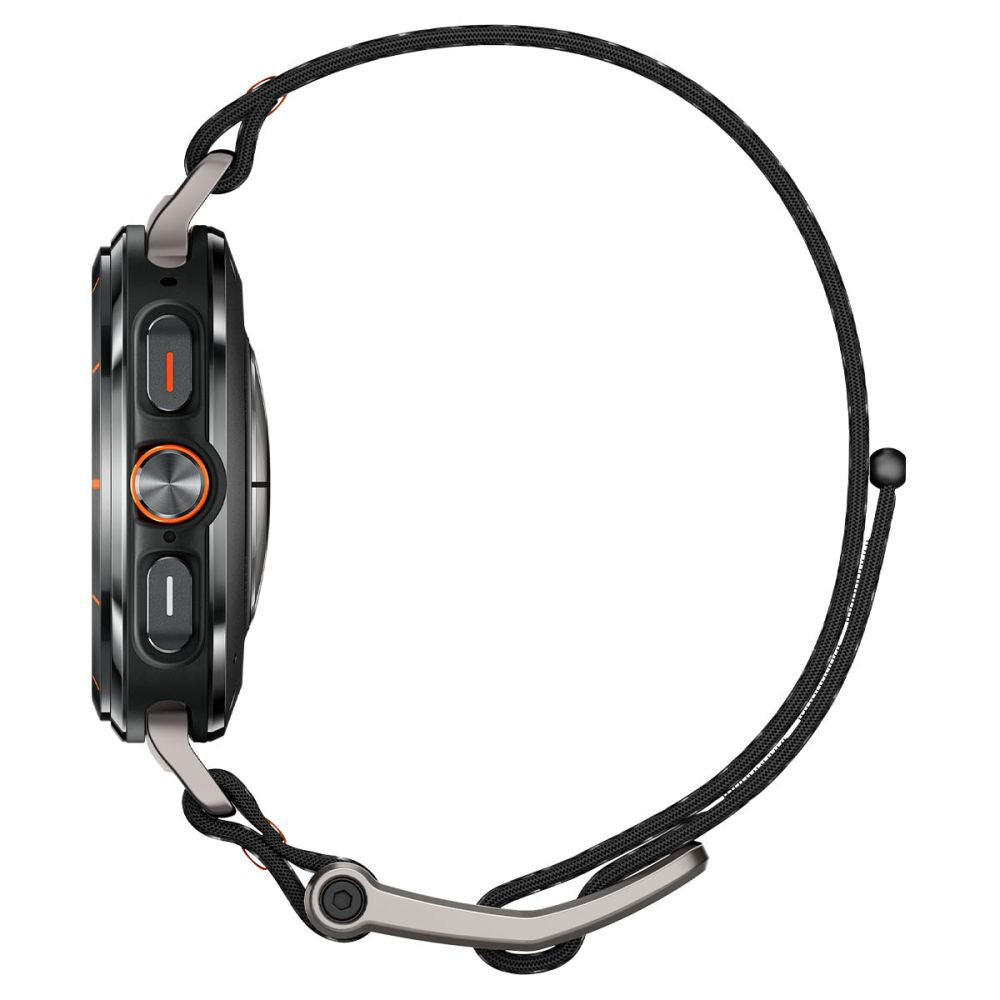 Spigen DuraPro dirželis, skirtas Samsung Galaxy Watch Ultra 47mm – juodas