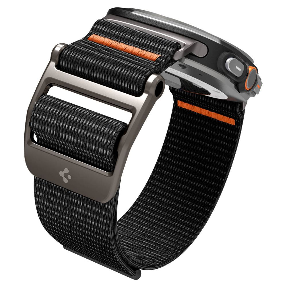 Spigen DuraPro dirželis, skirtas Samsung Galaxy Watch Ultra 47mm – juodas