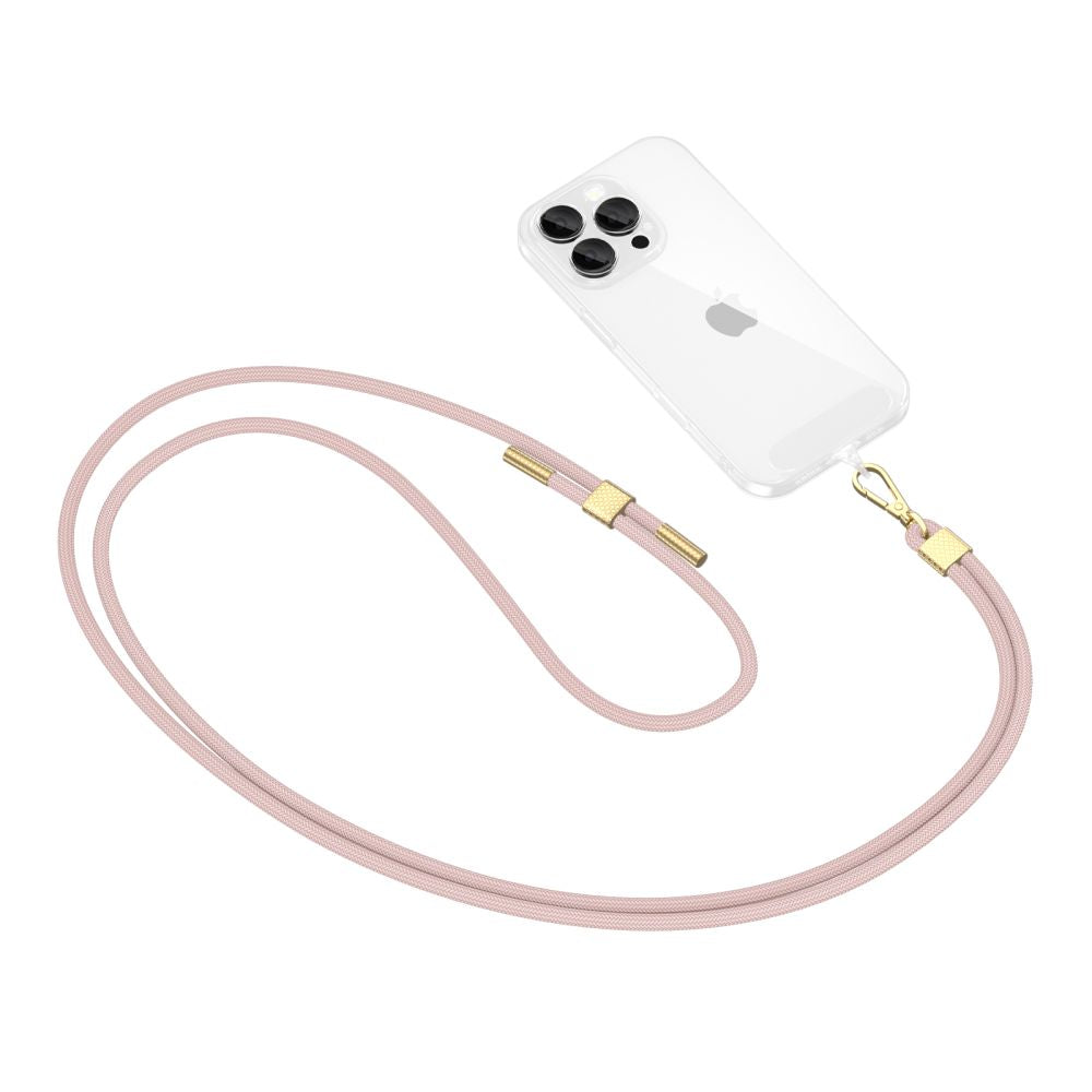Tech-Protect C2S Rope Crossbody Strap Leash - rožinė -- Other phone accessories
