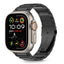 Tech-Protect nerūdijančio plieno apyrankė Apple Watch 44/45/46/49 mm – juoda -- Apple Watch 44