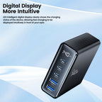 Tech-Protect DC140W-GAN 5-PORT PD140W/QC3.0 įkrovimo stotelė - juodas -- Cell phone chargers