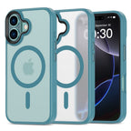 Tech-Protect MagMat MagSafe dėklas iPhone 16 – mėlynas -- iPhone 16