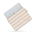 Tech-Protect Puffy 13-14 nešiojamojo kompiuterio krepšys - Rusvas -- Laptop Bags