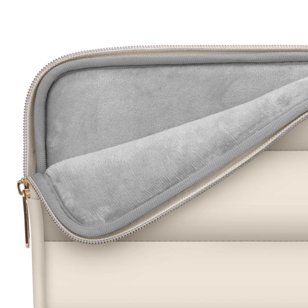 Tech-Protect Puffy 13-14 nešiojamojo kompiuterio krepšys - Rusvas -- Laptop Bags