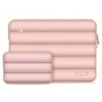 Tech-Protect Puffy nešiojamojo kompiuterio krepšys 13-14 - Rožinis -- Laptop Bags